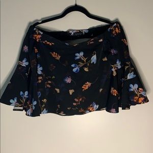Off the shoulder blouse